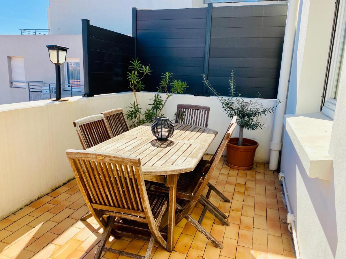 Apartament "Le Jardin" Superbe T2 Parking, Clim & Terrasse ! Sète Zewnętrze zdjęcie