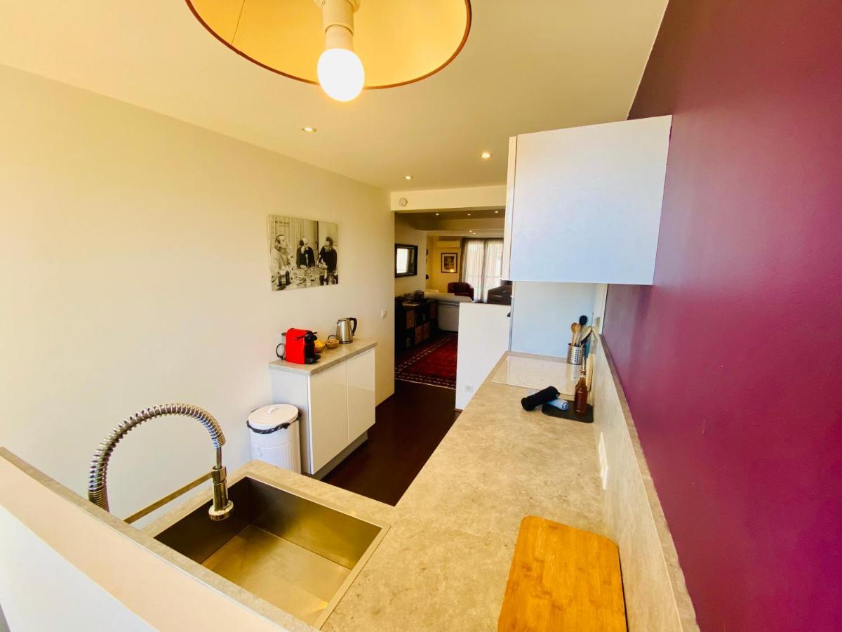 Apartament "Le Jardin" Superbe T2 Parking, Clim & Terrasse ! Sète Zewnętrze zdjęcie